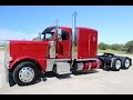 600 HP 2017 Peterbilt 389 Flat Top 18 Speed 23 Real Gauges