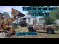 1968 International Travelette: Engine Removal