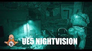 Night Vision - Unreal Engine 5 Tutorial