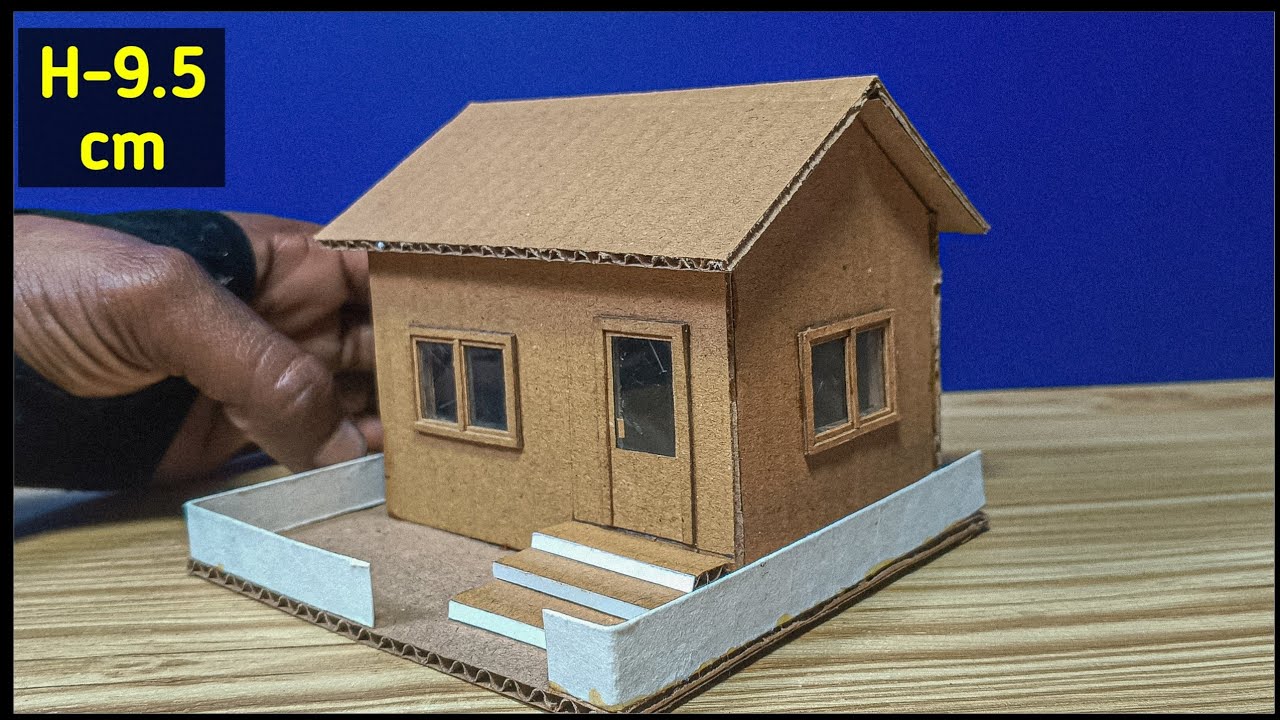 How To Make Detailed Cardboard House