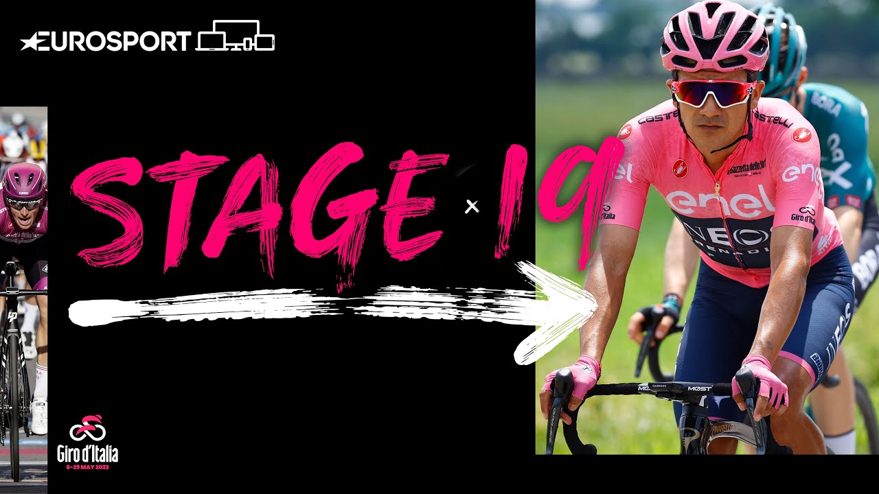 2022 Giro dItalia - Stage 19 Highlights Eurosport