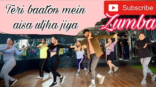 Teri Baato Mein  Aisa Uljha Jiya  Zumba Fitness Dance shrawantamangwd9ui