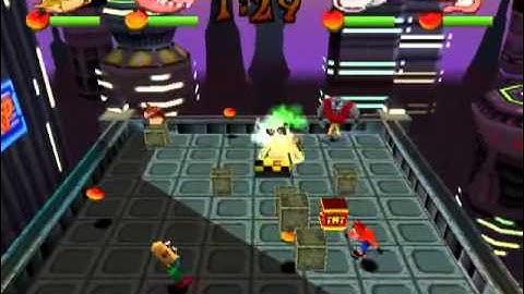 Crash Bash - 2-4 - SPACE BASH - Gold Relic