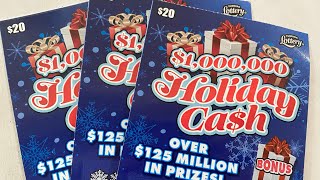 New $20 Holiday Cash tickets! #floridalottery 