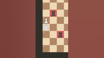 Crucial Endgame Trick (avoid stalemate!)