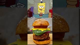 Get Ready  Krabby Patty is coming up! 😋 #shorts #spongebob #squidward #krabbypatty