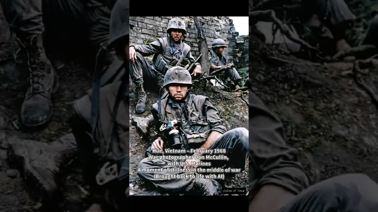 Photographer on the Front – Hue, Vietnam, 1968 