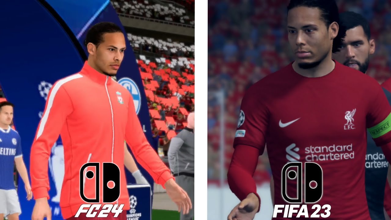 EA FC 24 (Switch) vs FIFA 23 (Switch)