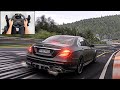 Mercedes AMG E63S BRABUS Nurburgring Nordschleife | Forza Motorsport | Steering Wheel Gameplay