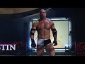 Goldberg enters the arena for his match against Chris Jericho: Bad Blood 2003