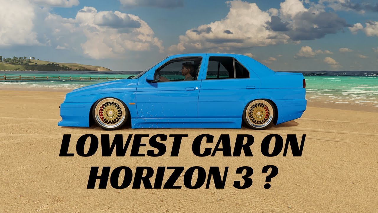 Alfa Romeo 155 Stance Build Forza Horizon 3