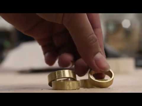 Brass Rings made on the AXIOM CNC - YouTube