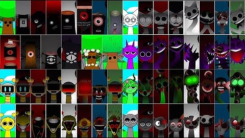 Incredibox Sprunki Mix: Mr. Tree Vs Wenda Vs Durple Vs Fun Bot Vs Simon Vs Vineria Vs Gray