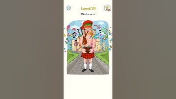 🧠DOP 3 : Draw One Part All Level: 75 Gameplay Solution 🚀🚀 #shorts #youtube