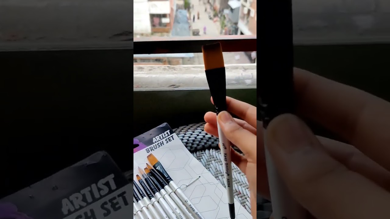 New brush set ||keep smiling artist brush set ♥