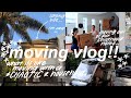 moving out of our childhood home :( A VERY CHAOTIC MOVING VLOG