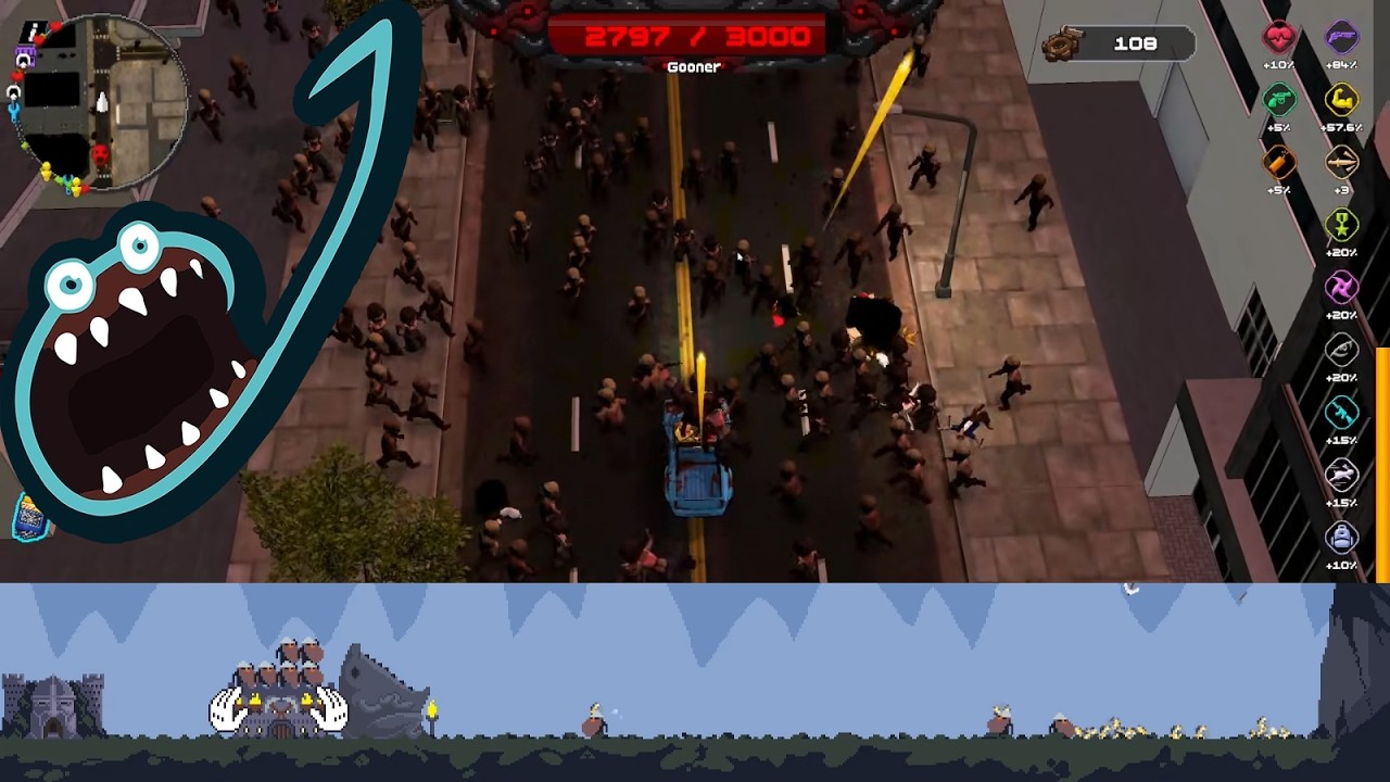 Jerma Streams - Don't Drive Dead Demo and Dwarf Eats Mountain Demo