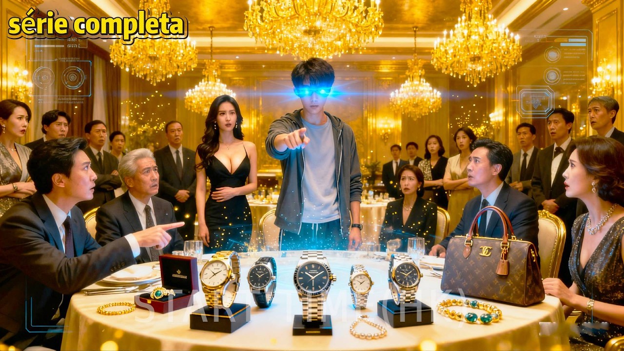 Jovem pobre ganha poder de raio-X, expõe fraudes, salva a CEO e chega ao topo !