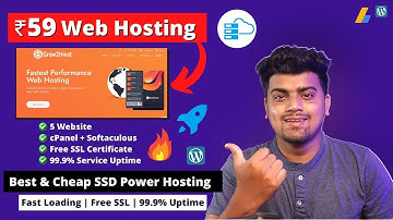 🥳Big Sale! SSD Cloud Hosting Offer✅Rs59 SSD Hosting with Free SSL, SSD Storage | Grow2Host