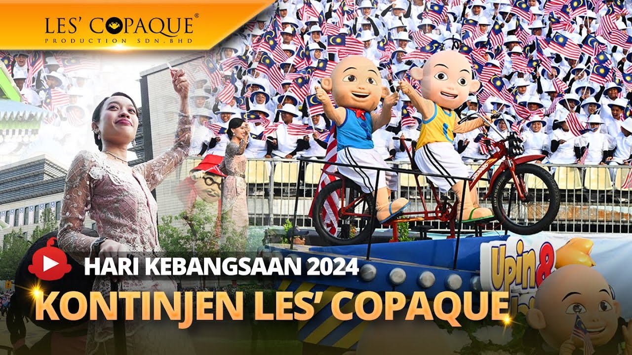 Hari Kebangsaan 2024 - Kontinjen Upin & Ipin Les' Copaque (POV Camera)