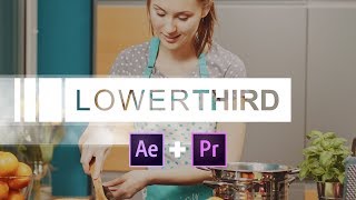 Create a Lower Third in After Effects & use it in Premiere Pro with Live Text Templates
