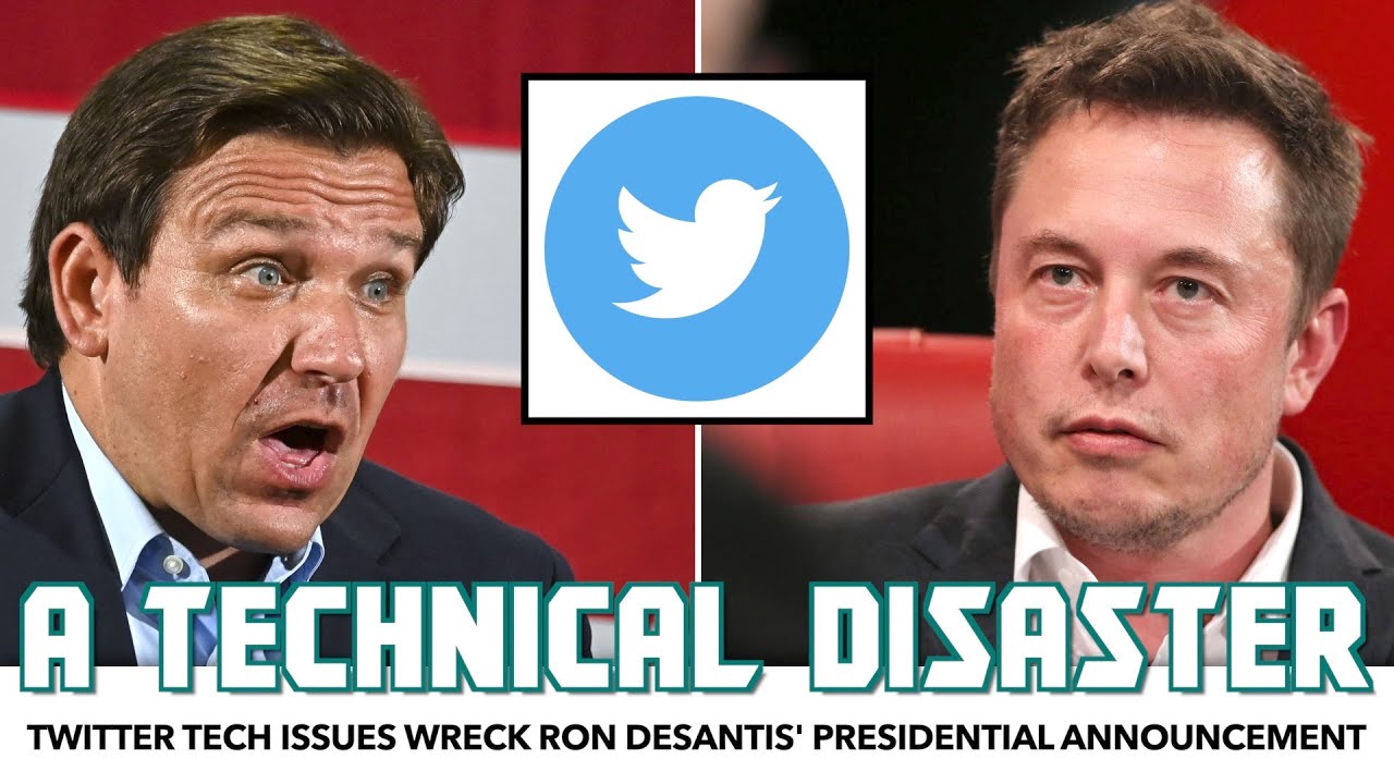 Elon Musk Botches Ron DeSantis' Presidential Announcement
