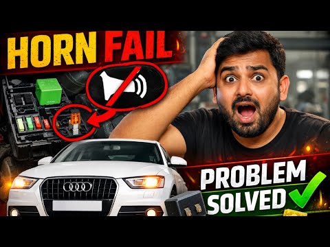 Horn Not Working In Your Audi? Watch This - YouTube