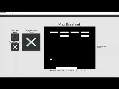 Breakout Game in Max/MSP