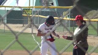 Abbie Orrick, Texas Tech infielder