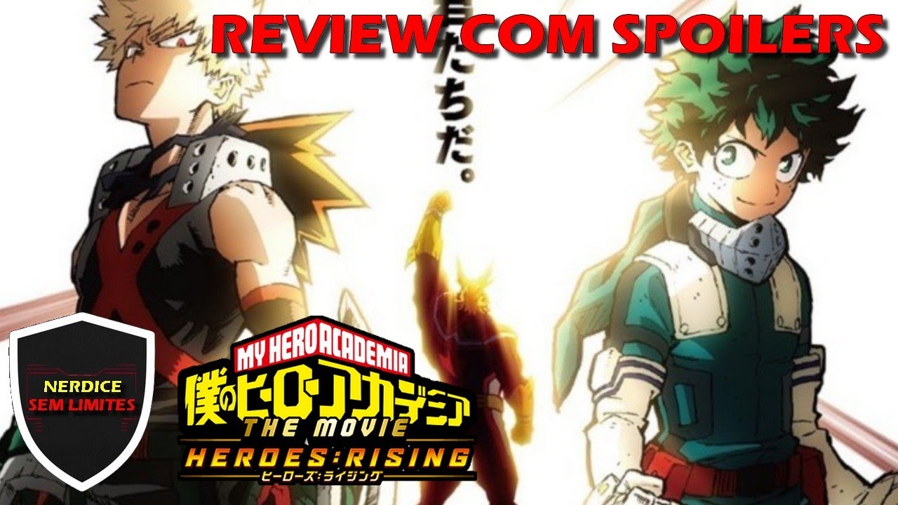 SEM E COM SPOILER) ANÁLISE MY HERO ACADEMIA HEROES RISING - O