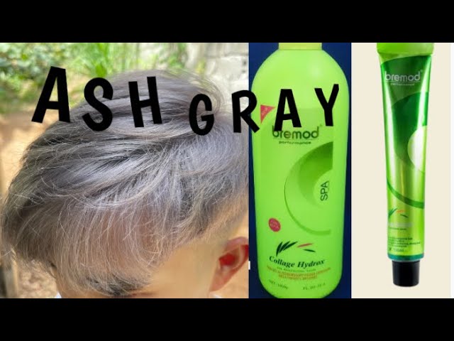 Ash grey dye 😍💕, Video published by Harts salon