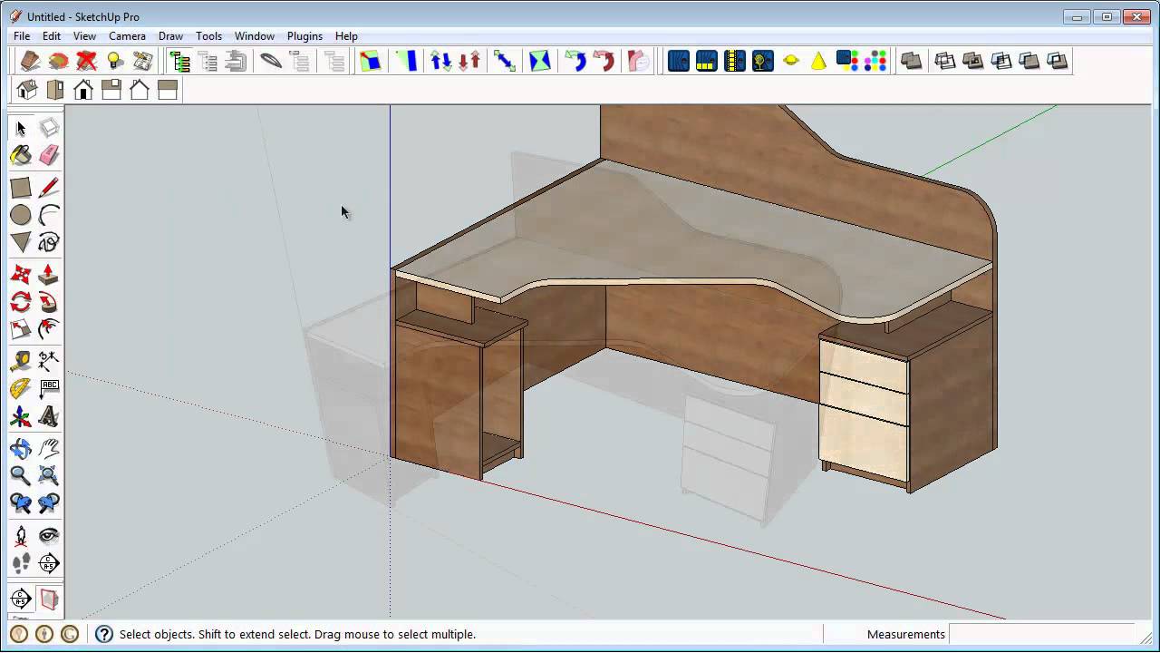 Autodesk Inventor 3d Model Usage In Sketchup For Interior Design