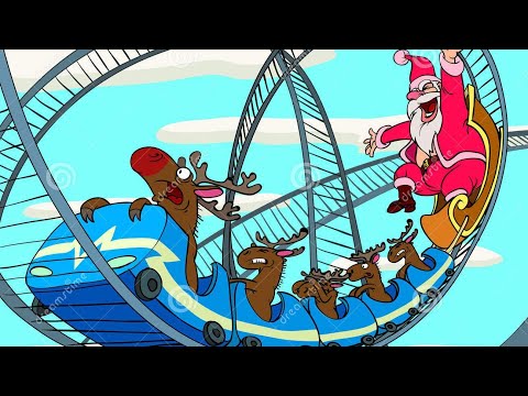 VR Christmas Journey Joy Ride - Американские горки в Рождество