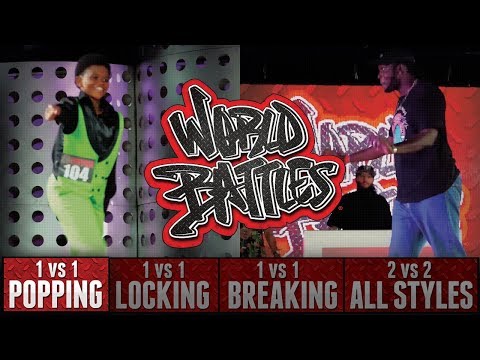 Monsta Pop - Canada vs Aiden - South Africa at HHI2017 World Battles Popping Top 16