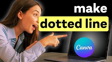 How to Make a Dotted Line in Canva