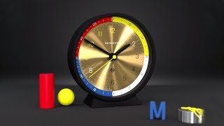 Newgate World - M Mantel Clock in Brass - Soft Seamless Animation screenshot 4