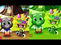 Talking Tom game gold run Panda 😋 Tom Vs Reindeer ginger VS snowman Tom VS polar Bear Angela part 18