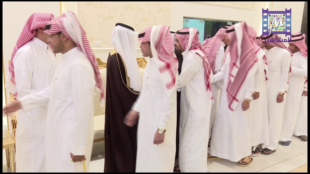 الشيخ / عيد بن حسين بن عوض القثامي حفل زواج أبناهم الشاب / احمد عيد و عبدالمجيد مسلط القثامي