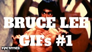 Best GIFs | Bruce Lee GIFs #1 | Martial Arts Celebrity Video Compilation with Instrumental Music