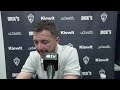 Press Conference | Matt Wells on road loss, defensive grit of squad