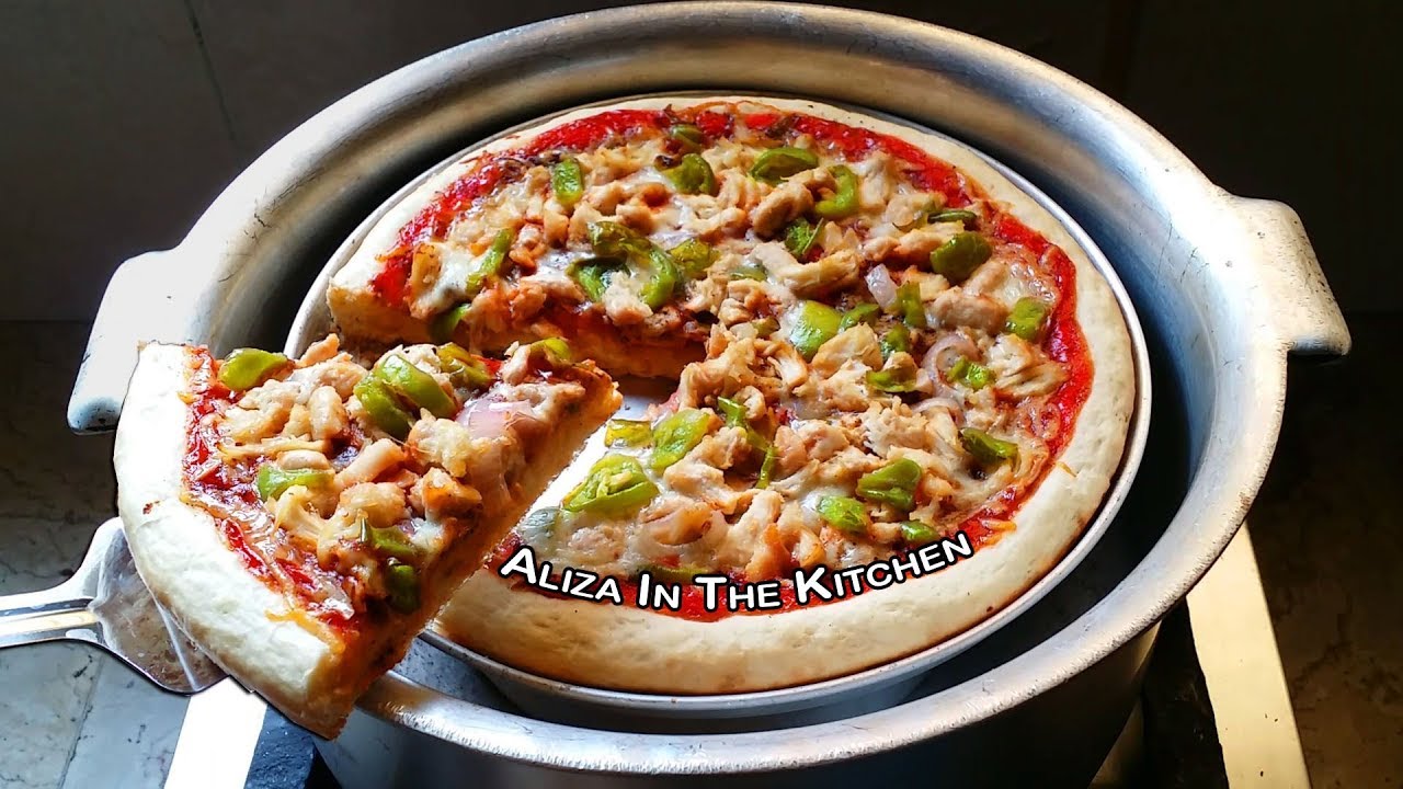 Pizza Without Oven - Easy Pizza Recipe - Pizza Recipe Without Oven - Aliza  In The Kitchen