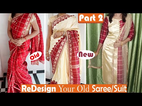 saree suit design