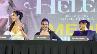 Vivamax film HELENA stars Jenn Rosa, Lea Bernabe, Van Allen Ong | Presscon Part 2 #VMX #Vivamax
