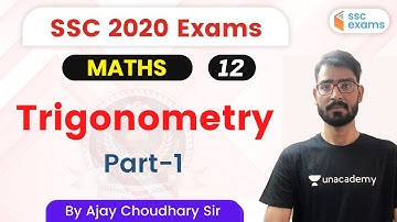 4:00 PM - SSC 2020 Exam | Maths by Ajay Chaudhary | Trigonometry