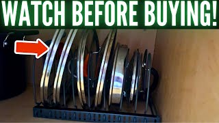 Better Things Home Expandable Pan and Pot Lid Organizer Rack for Cabinet (Full Review & Demo)