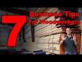 Why You're NOT Making Money Woodworking | 7 Business Tips