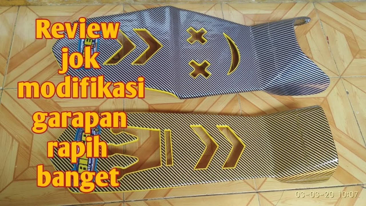 Review jok slim cb 100 kulit karbon - YouTube