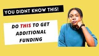 Do this IMMEDIATELY if you still need FUNDING | What to do BEFORE you accept the admission offer