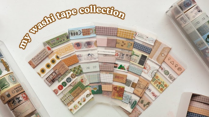 How To Create A Washi Tape Swatch Book