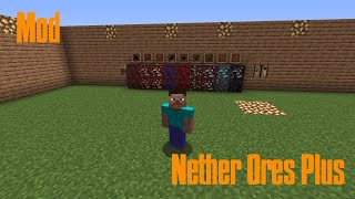 Mod Nether Ores Plus para Minecraft